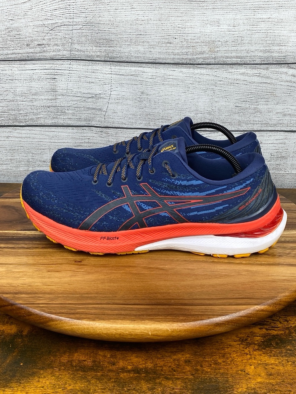 Asics Gel Kayano 29 Deep Ocean Cherry Tomato Running Shoe Men’s Sneaker Size 11